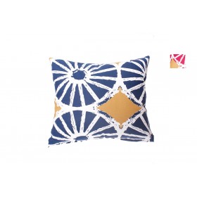 Cushion Cover B 06 - Spiral Wheel Print (45 x 45cm)